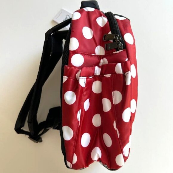 Lug Hopper Shorty Backpack Crimson Dot Minnie Mouse/Disney Polka Dot - Picture 9 of 13